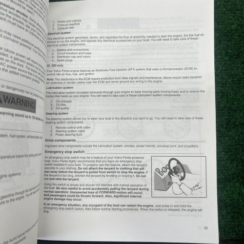 Volvo Penta Owner’s Manual, US $39.00, image 3