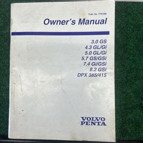 Volvo Penta Owner’s Manual, US $39.00, image 9