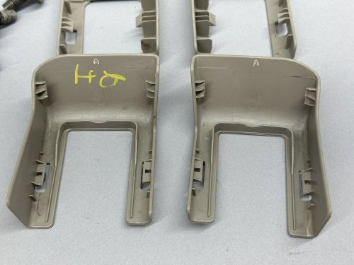 03 acura rsx type-s front seat bolt plastic cover trim tan bottom lower 02-06