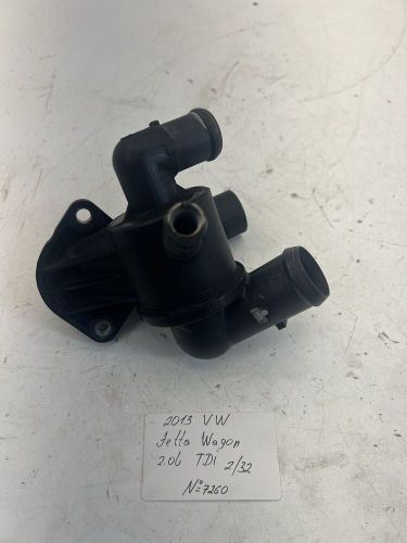 2011-2014 Volkswagen Jetta Sportwagen 2.0L TDI Thermostat Housing OEM., US $45.00, image 6