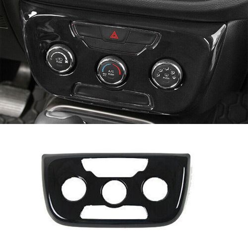 Fit For Jeep Compass 2017-2020 Bright Black Console Volume Adjustment Panel Trim, US $45.06, image 6