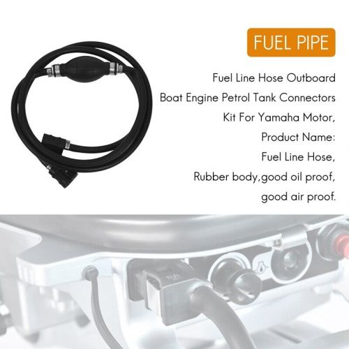 5X(Fuel Line Hose Outboard Boat Engine Petrol Tank Connectors Kit For 9443, AU $107.01, image 5