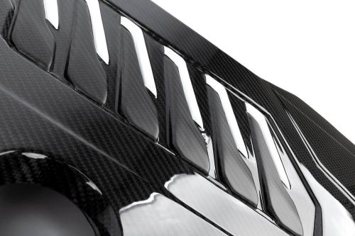 D590-0003 dinan gloss carbon fiber engine cover - 2020-2025 bmw b58d