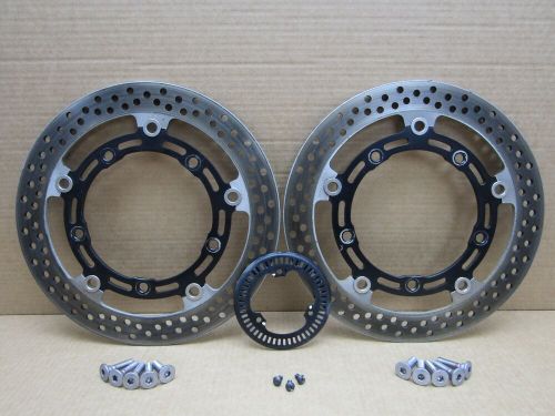 Kawasaki ZR900 Z900RS 2021 6,667 miles front brake discs pair (14033), US $, image 16