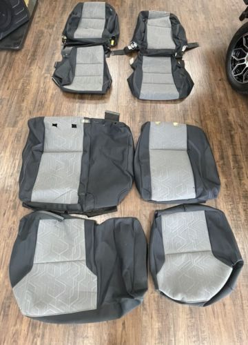 FACTORY OEM CLOTH SEAT COVERS TOYOTA TACOMA DOUBLE CAB SR5/TRD 2020-2023, US $250.00, image 5