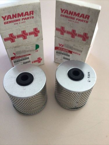 PAIR (2) Genuine YANMAR MARINE ELEMENT FUEL OIL FILTER 127695-55760 SHIP FREE, US $20.00, image 2