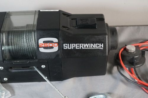 New Super Winch 2500 2500 Lbs 12 Volt - Wire Rope 50" x 3/16" Superwinch, US $169.00, image 6