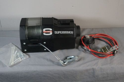 New Super Winch 2500 2500 Lbs 12 Volt - Wire Rope 50" x 3/16" Superwinch, US $169.00, image 10