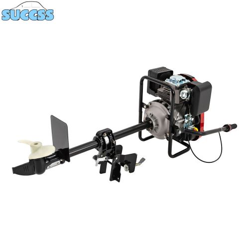 Outboard Motor 8 HP 4 Stroke Fishing Boat Engine Air-Cooled TCI 196cc Gasoline, US $467.08, image 4