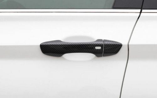 Door Handle Cover With Smart Hole For Volkswagen Jetta Mk7 Carbon Fiber 2019-23, US $34.89, image 5