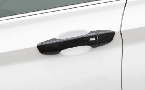 Door Handle Cover With Smart Hole For Volkswagen Jetta Mk7 Carbon Fiber 2019-23, US $34.89, image 7
