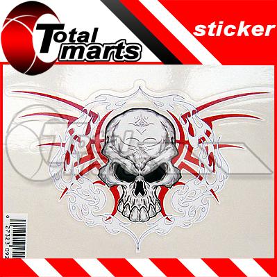Waterproof skull sticker decal for car motorcycle bike rare 012