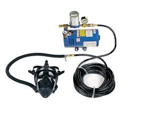 Sas supplied air breathing w-full face mask respirator