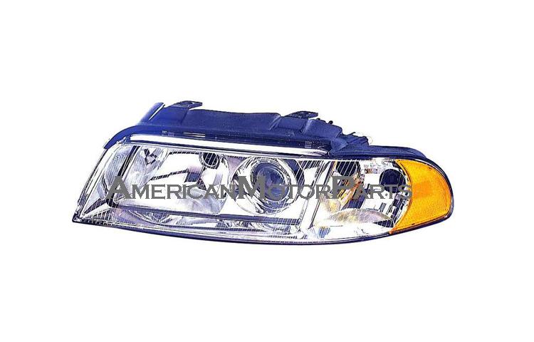 Driver side replacement headlight halogen type 99-02 audi a4 s4 - 8d0941029aq