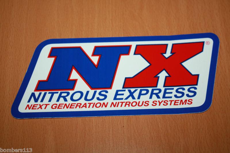 Buy NX Nitrous Express Racing / Sticker / Decal 7.50" x 3.00" in