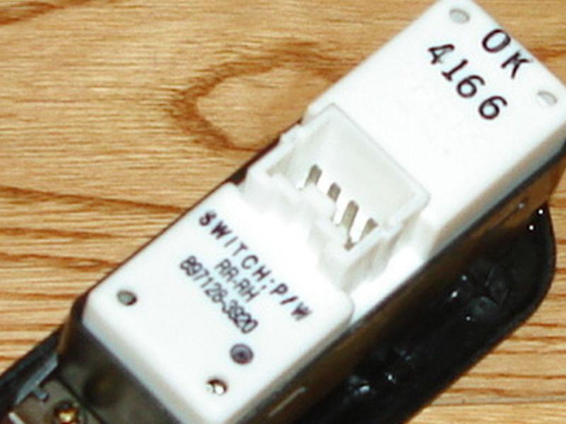 96 PASSPORT RODEO PASSENGER SIDE WINDOW SWITCH POWER RIGHT REAR WINDOW CONTROL, US $39.99, image 3