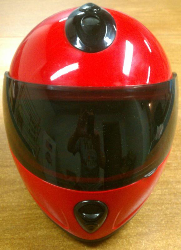 Hci full face dot motorcycle helmet sz. large