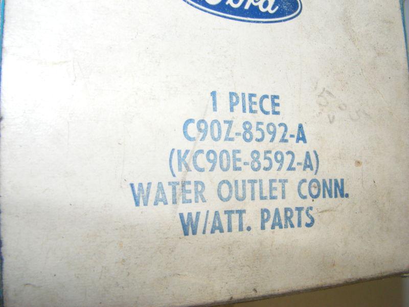 1969 FORD MUSTANG TORINO 302 WATER NECK THERMOSTAT HOUSING NOS KC9OZ/C9OZ-8592-A, US $39.99, image 4