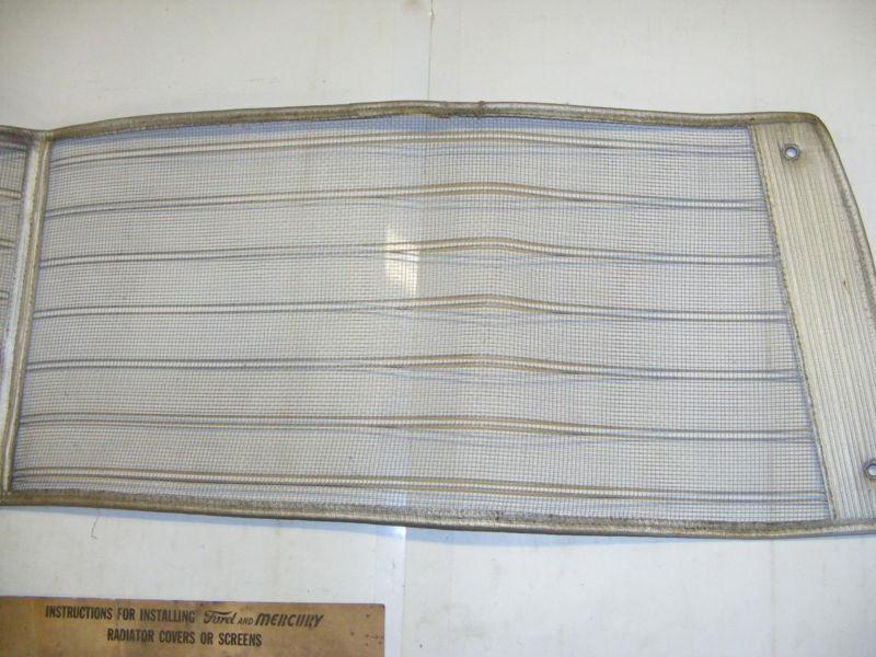 1942 46 47 48 FORD MERCURY PASSENGER BUG SCREEN DEFLECTOR GRILLE NOS ACCESSORY, US $19.99, image 3