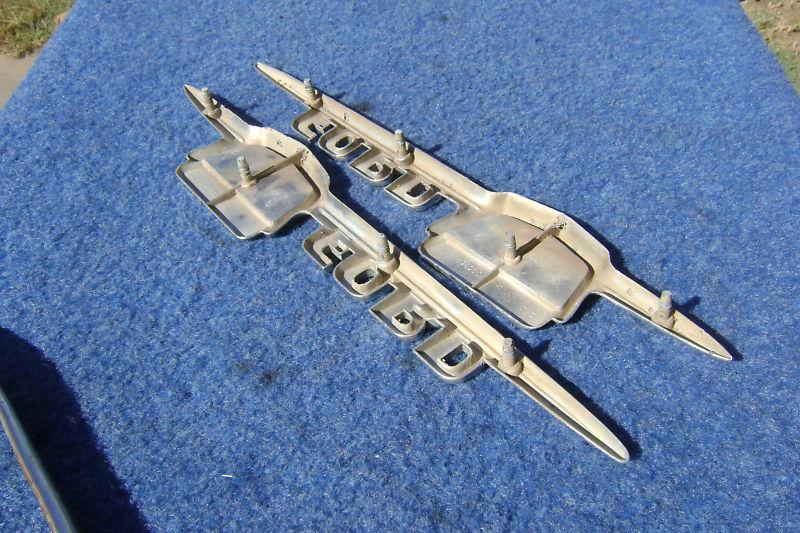 1959 59 Ford Truck SCHOOL BUS HOOD EMBLEMS RARE B-600, US $50.00, image 4