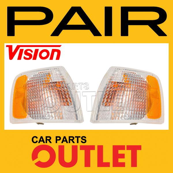 98-00 vw passat corner light lamp assembly left+right pair replacement new parts