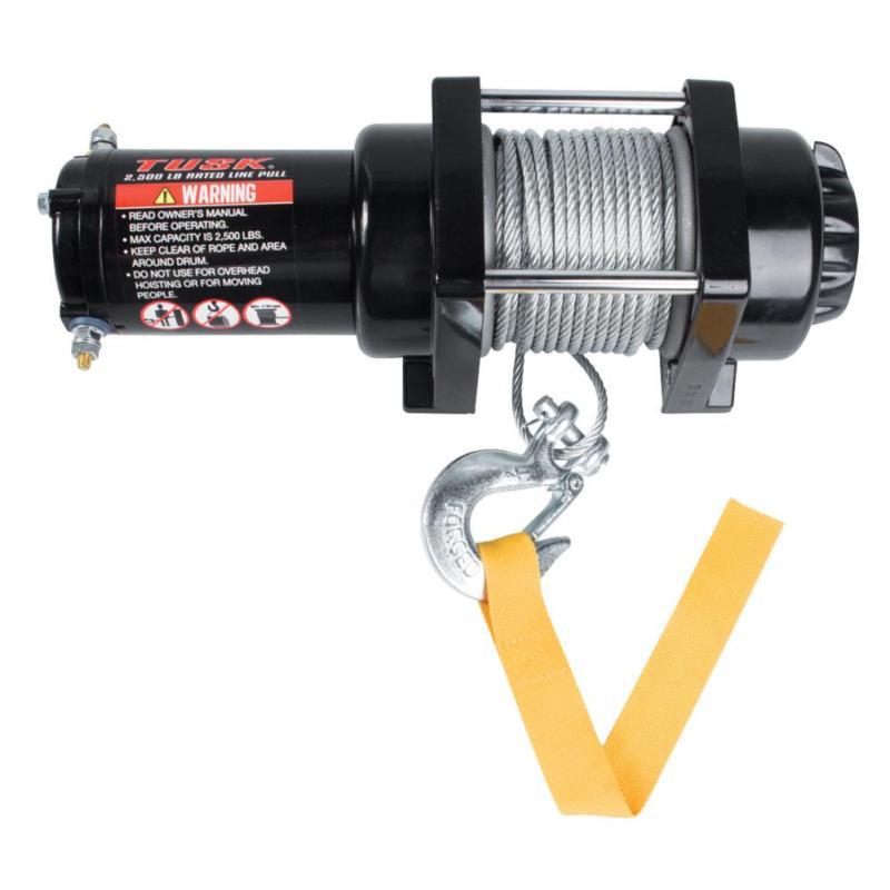 Tusk winch with wire rope 2500 lb