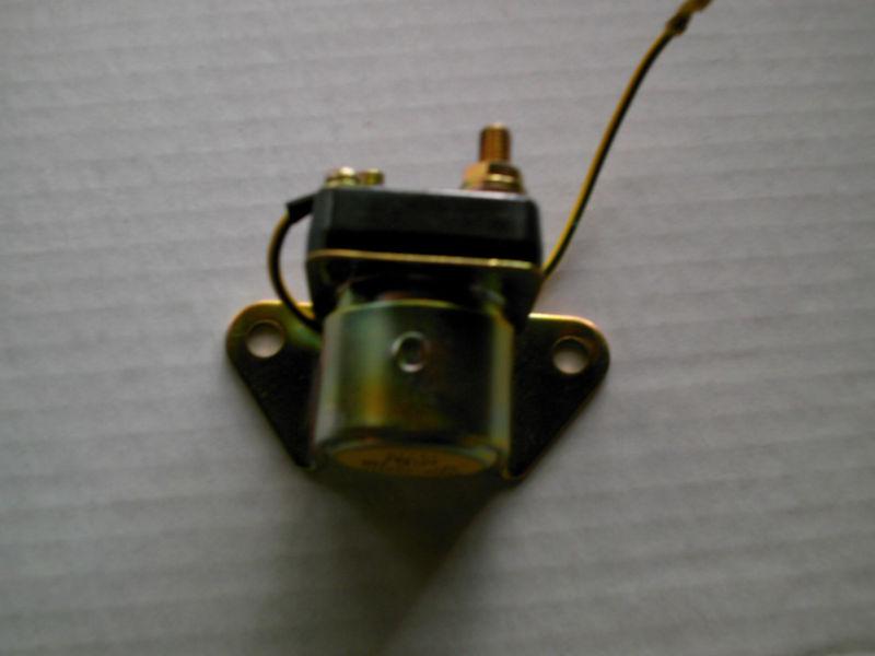 Early suzuki gs 750 gs 850 starter relay may fit some other single wire 12v type