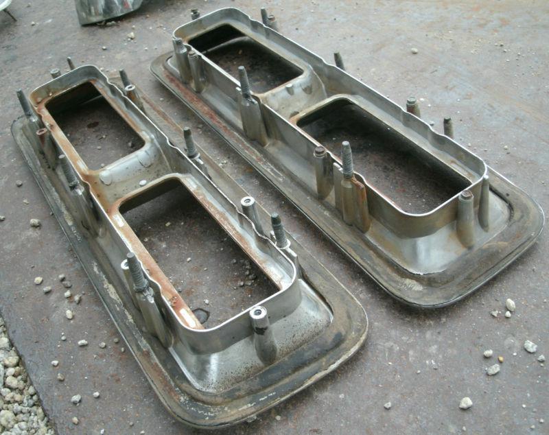 1968 68 Chevy Chevrolet Camaro Tail Bezel Housing Pair LH RH Original OEM Chrome, US $29.99, image 8