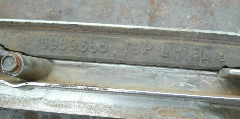 1968 68 Chevy Chevrolet Camaro Tail Bezel Housing Pair LH RH Original OEM Chrome, US $29.99, image 9