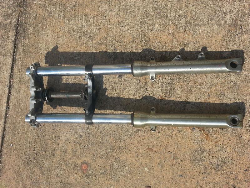 89 honda hawk gt nt650 fork forks fork tubes tube 