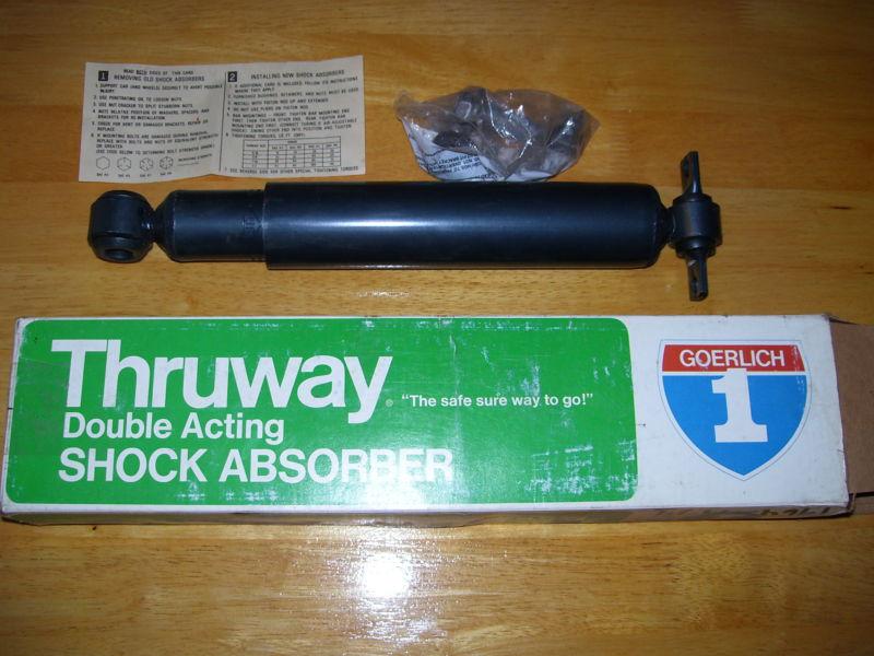 1964-72 gto 442 gs ss rear shocks oil filled #730 thruway...