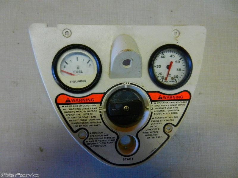 94 polaris 650  sl slt fuel speedometer gas fuel valve gauge asmb
