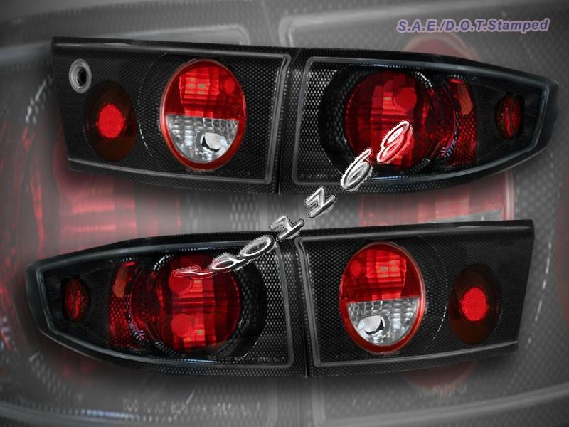 Buy 03 04 05 HONDA ACCORD 4D SEDAN TAIL LIGHTS CARBON NEW in Cerritos