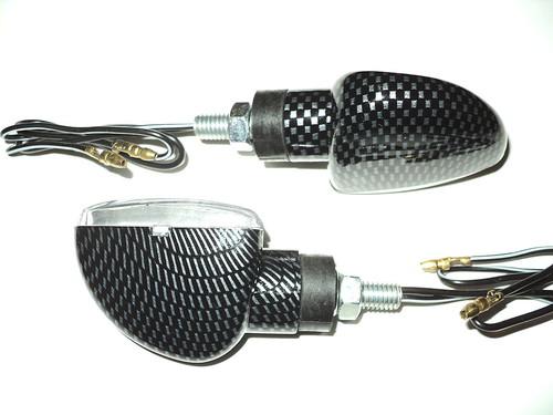 ►4x carbon look dardo blinker mini aprilia tuono fighter 1000,txr312m,tl320,wind
