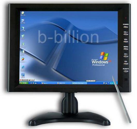 10.4" dslr hd 1080p hdmi pc touch screen video rca av vga led tft lcd monitor ua