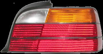 Tail light brake lamp lens & housing rear passenger side right rh