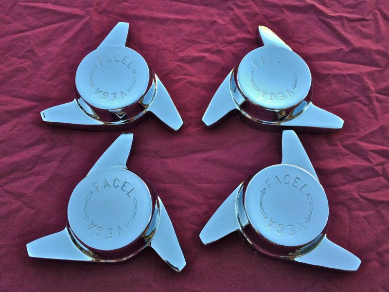 FACEL-VEGA FVS HK500 Excellence Facel II Wheels Spinners Center Caps Trim Rings, US $9,995.00, image 6