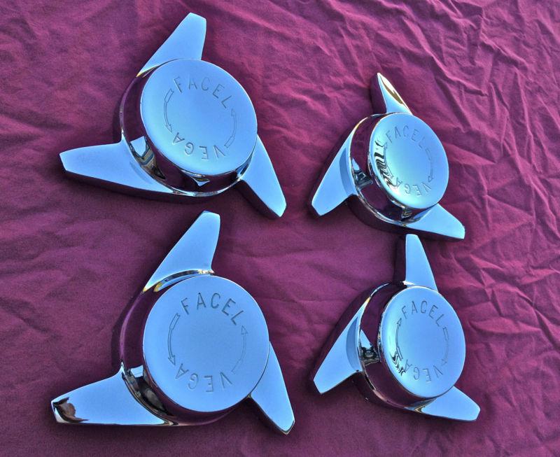 FACEL-VEGA FVS HK500 Excellence Facel II Wheels Spinners Center Caps Trim Rings, US $9,995.00, image 7