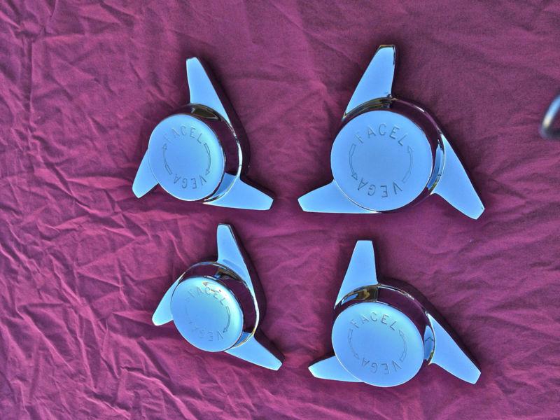 FACEL-VEGA FVS HK500 Excellence Facel II Wheels Spinners Center Caps Trim Rings, US $9,995.00, image 8