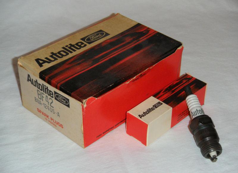 Buy 8 Ford Autolite Spark Plugs BF 42 in Topeka, Kansas, US, for US 15.00