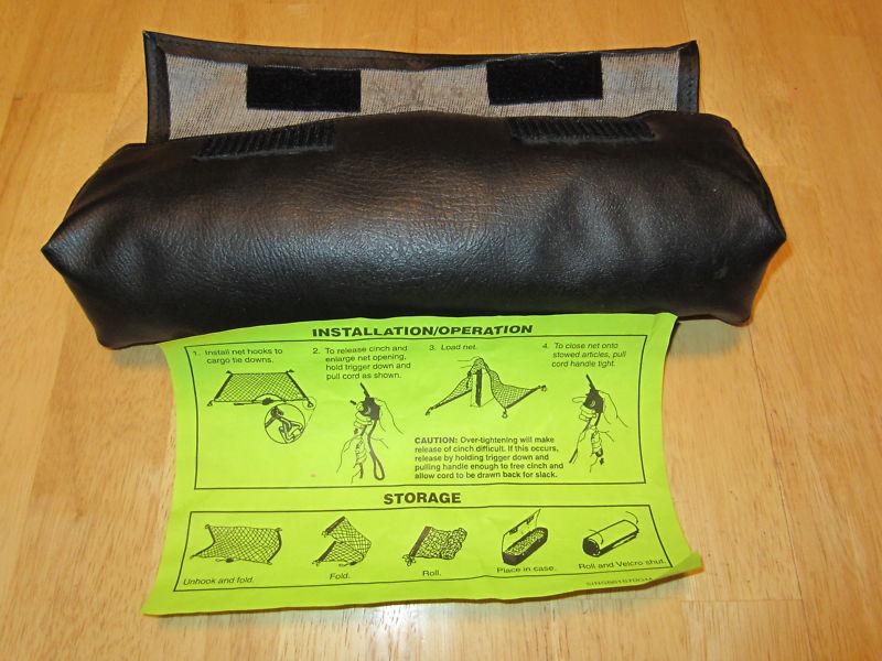 Brand new! gm utility cargo net with case