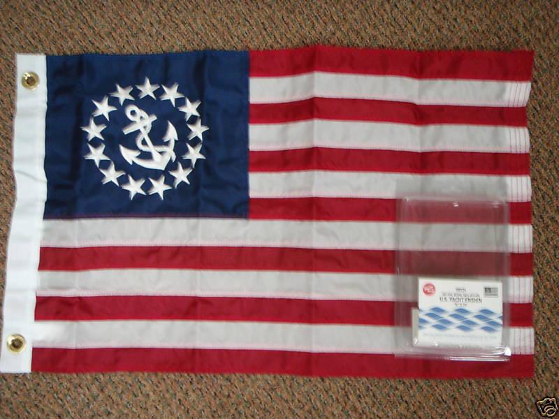 Buy BOATING YACHT FLAG SEWN US YACHT ENSIGN FLAG 328124 in Osprey
