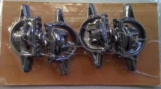 Toyota tacoma tie downs bed cleats set of 4 new