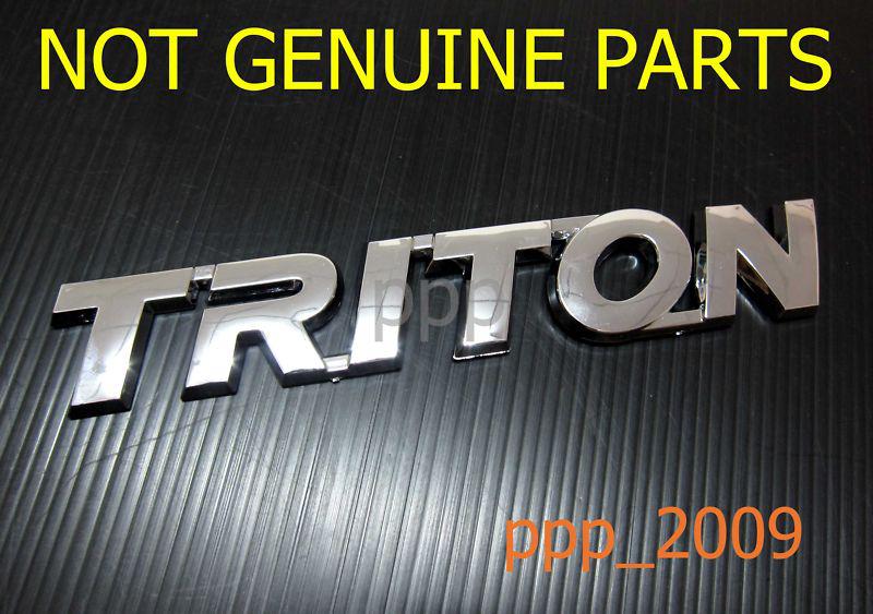 Mitsubishi triton logo emblem decal badge sign parts 05