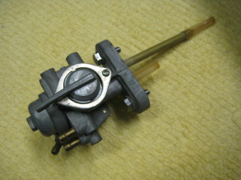 Buy SUZUKI GT750/GT550/GT380 J/K FUEL PETCOCK WITH MOUNTING HARDWARE EXCELLENT! in Bloomfield