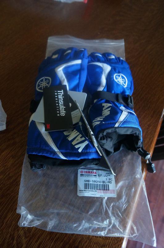 Yamaha snowmobile gloves m new in bag nr nwt