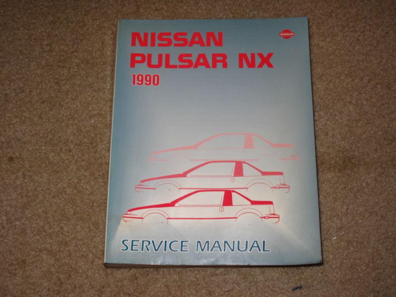 1990 nissan pulsar nx service repair manual