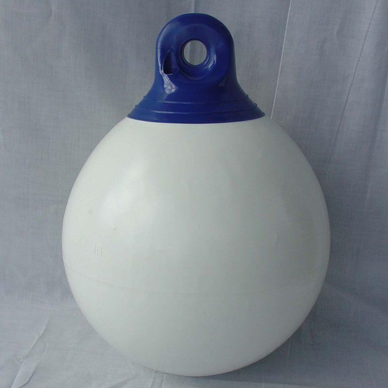 Buy 2 New Boat Fender Buoy Bumper White 11.75" Diameter Commercial
