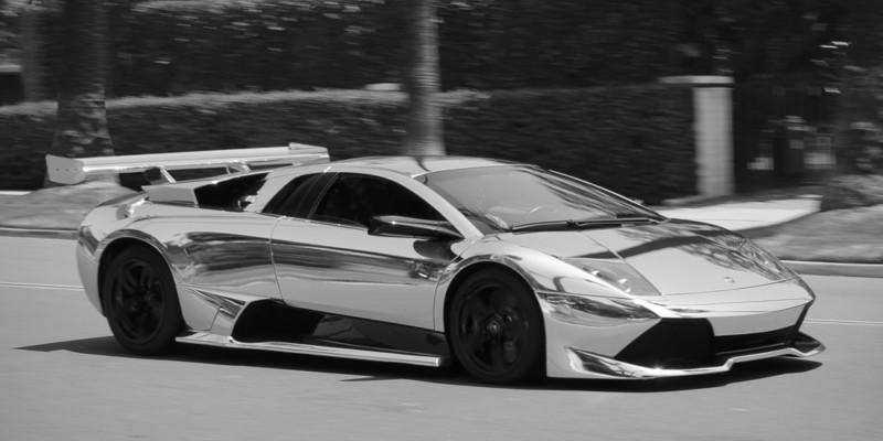Lamborghini murcielago sv hd poster super car b&w print multiple sizes available