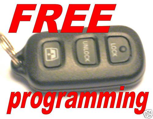 Oem 04-08 toyota 4runner sequoia keyless remote entry fob transmitter hyq12bbx